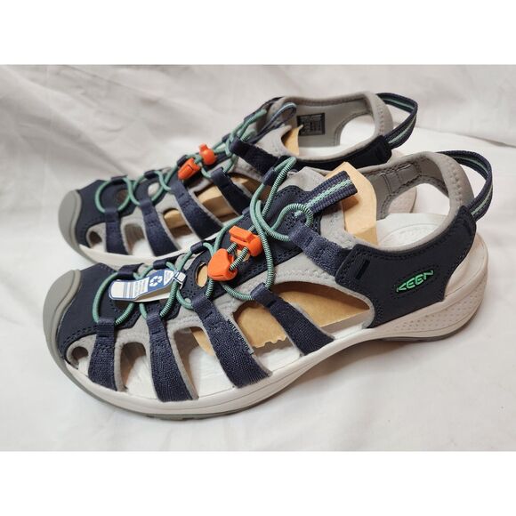 Keen Astoria West Closed Toe Sandal | Women's size 10 Navy/Beveled Glass - Picture 5 of 10